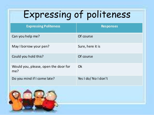 Pengertian Showing Expressions Politeness dan Contoh 