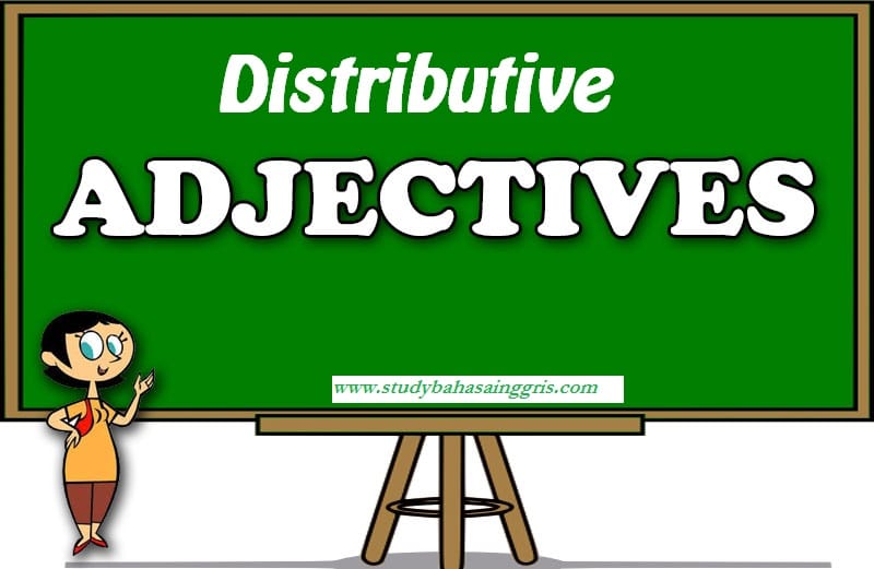 Live adjective. Distributive adjectives.