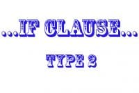 If Clause Type 2
